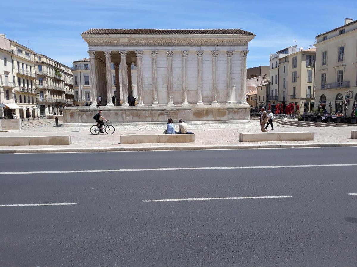 5 minutes des Arènes, parking, 6 couchages + 1 lit bébé Nîmes Esterno foto